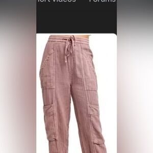 Free people cargo pants small
